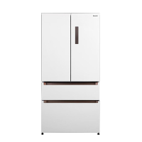 松下(Panasonic)NR-TW57TMA-W 23新款573升多门一级能效纳诺怡X宽幅变温 月光白展示柜