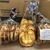 国际饭店奶香甜味大蝴蝶酥1包5片 上海国际饭店大小蝴蝶酥残次品500克甜味酥脆香味有点碎