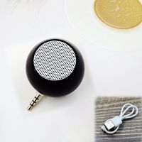 超小黑色音箱 A5手机音响迷你小音箱直插式扩音器喇叭外放低音炮扩音器