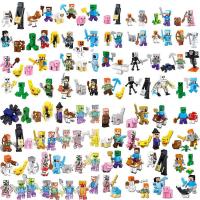 随机1人仔 兼容乐高我的世界积木人仔实体HIM303铁傀儡小人偶男孩子拼装玩具