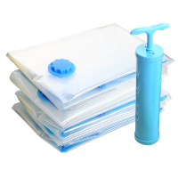 小号 40*60 2只装送手泵 透明真空袋压缩袋学生宿舍收纳神器家用装衣服棉被子收纳袋搬家袋