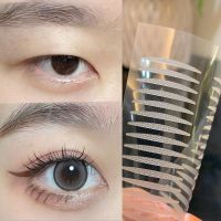 哑光-细长款(M) 3张 涵贝尔超粘双眼皮贴蕾丝隐形女无痕自然肿眼泡单眼皮化妆师哑光M