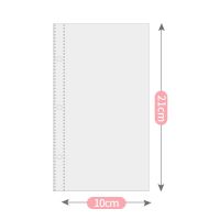 1格(无壳)25页 镭射票收纳小卡收纳册es偶像梦幻祭收集册3寸拍立得爱豆专辑透卡
