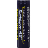 1节装18650-2000 倍量 18650锂电池 2000mAh 平头 可充电3.7V强光手电筒小风扇电池