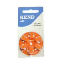 KEND 助听器 专用电池 A13 锌空气电池 纽扣电池 无汞 环保 KEND 助听器 专用电池 A13 锌空气电池 纽