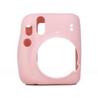 粉色硅胶套 富士拍立得mini11相机保护套猫宠硅胶套 相机壳多色软萌Q弹保护套
