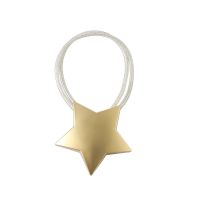 金色-单个装 窗帘绑带创意磁吸扣绑饰一对装扎束带挂绳装饰配件扎带挂钩磁铁扣
