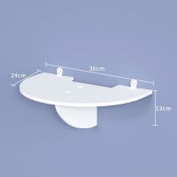 飞碟款/两种安装配件同时送 投影仪支架床头壁挂置物架免打孔托盘吊顶落地投影机放置台架子家