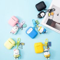 Airpods 1/2代 野萌君耳机保护套-黑色 名创优品苹果airpods耳机壳耳机套二代无线蓝牙耳机保护套可爱