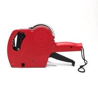 红色机器 打码机机1台 加盖版单排打码机标价机数字日期价格标签机超市价签机手动打价机