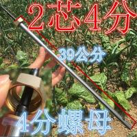 2芯下置式4分螺母 通用于清华阳光天普等太阳能下置式传感器4分/6分探头2芯4芯