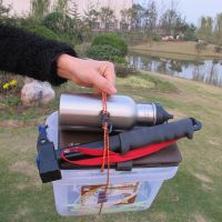 默认颜色分类 户外天幕帐篷风绳扣9字型铝合金钩紧绳扣配件行李捆绑钩挂扣大号