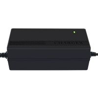 品字头 48V2A(输出54.6V) 电动车锂电池充电器24v36v48v60v72v自行车哈雷滑板车充满自停