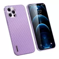 浅紫色 苹果11Pro[5.8寸] 适用于苹果13金属碳纤维手机壳iPhone12promax全包防摔11手机壳