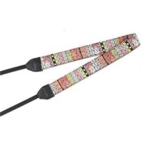 彩色纹 拍立得相机带可爱卡通微单相机肩带单反相机背带挂脖斜跨