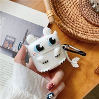 M52白色光煞 酷狗KUGOU真无线蓝牙耳机保护套M52硅胶软壳软可爱萌系收纳盒防摔