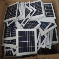 五片板 5片太阳能电池板9V2W电池片太阳能板 手机充电diy5V6V12V光伏发电