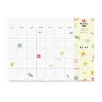 花 自律打卡本2021年日程周考研计划表日历每日学习自律神器时间管理