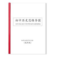 初中历史答题模版学习计划(散装) 初中记历史不难历史思维导图+19 个中考常考设问及答题学习计划表
