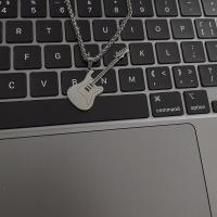 钢色吉他[不带拨片] 涅槃乐队拨片项链NIRVANA周边吉他重金属朋克硬摇滚经典笑脸标志