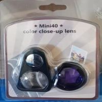 40自拍镜滤镜黑色(2个一套) 拍立得相机mini7c/8/9/7s 猫头KT通用镜头滤镜mini11彩色滤镜专用