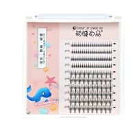 芭比夹心下睫毛 萌睫尚品芭比夹心睫毛仙子下睫毛混装10排大容量假睫毛立体多层