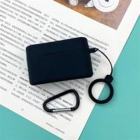 索爱 A1S 黑色+指环绳 送挂钩 适用索爱真无线蓝牙耳机A1S保护套硅胶耳机盒防尘防摔防丢Soaiy潮