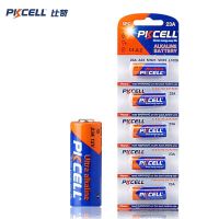 比苛23A电池5粒卡装 5粒装23A/27A 12V碱性电池干电池一次性电池卷闸门防盗器无线门铃