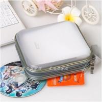 透明白色 40片容量 8040片CD包收纳光盘CD盒光碟包套夹车载大容量家用DVD碟片包袋盒