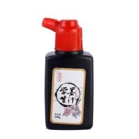 书画墨汁(100克) 墨兰香墨汁书法专用大容量桶装墨水学生培训大瓶练习春联书法墨汁