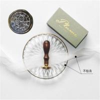 时钟齿轮-单印章 墨下原创 ins欧式复古火漆印章套装信封装饰 鲸鱼兔子学生用手