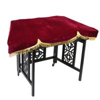 枣红色 402扬琴防尘罩加厚扬琴配件402杨琴罩乐器配件扬琴披