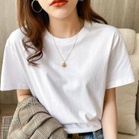 白色T恤 [收藏店铺-优先发货] S [建议65斤以下] 短袖背带裙假两件套2021夏中长款显瘦气质时髦套装裙子百搭连衣