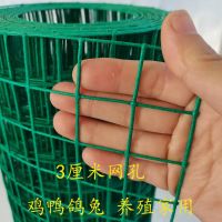 0.5米高3厘米孔2毫米粗3米长 厂家直销小孔网铁丝网围栏养殖网鸡鸭鹅栅栏果园菜园