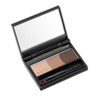 Only may 01 可可色 2.5g 五月季眉粉盘三色防水防汗持久不脱色女眼部修容初学者自然立体