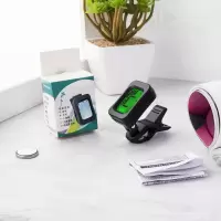 普通调音器 无赠品 ET37M民乐调音器多功能二胡古筝琵琶吉他通用校音器夹式乐器配件