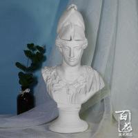 战神石膏像罗伦索咒里古战士小卫石膏头像家居装饰摄影艺术摆件 战神石膏像罗伦索咒里古战士小卫石膏头像家居装饰摄影艺术摆件