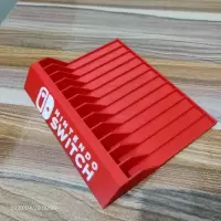 红色 switch半槽 任天堂Switch NS PS4 主机卡带收纳架 收纳盒 光盘架 游戏收藏盒