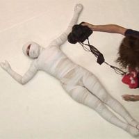 20卷 7.5cm*10m 万圣节弹性绷带木乃伊服装布骨折动漫COS跌打绑带道具化妆晚会