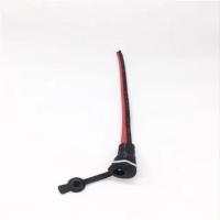 内旋DC2.1母座 36v48v电动车锂电池T字型放电接头充电器圆孔电源线DC插头5.5*