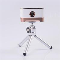 短款20厘米 家用小型便携三角架桌面微麦铝合金支架通用LG可伸缩迷你投影仪。