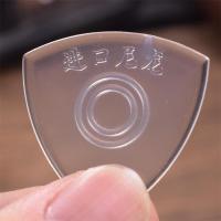 1.0mm 一片 尼龙拨片半透明三角形小中阮大阮月琴弹片柳琴拨片防滑耐磨