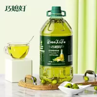 橄榄调和油(4L) 巧媳妇特级初榨10%橄榄油食用调和油非转基因色拉植物油山茶橄榄