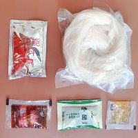 砂锅米线(香辣微辣味) 3袋装 右福华砂锅米线260克商丘特产虞城香辣米线方便速食米粉过桥米线