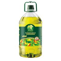 山茶橄榄食用油5L/桶 探花村山茶橄榄油5L大桶食用油添加橄榄油茶油压榨食用植物调和油