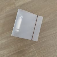 2孔绑带款外壳一个 2孔活页CD册双面大容量收纳册可加减光盘收纳专辑碟片车载CD册