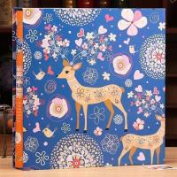 5-6-7-8-10寸混装梅花鹿11 家庭相册本插页式567810寸过塑大容量混装盒装影集相簿相册创意