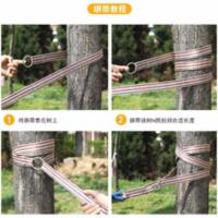 户外吊床绑带 吊床秋千尼龙绑绳配钢环挂扣[5月15日发完] 户外吊床绑带 吊床秋千尼龙绑绳配钢环挂扣