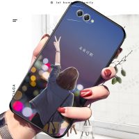 V字背影 华为nova2S[送指环] 华为nova2S手机壳硅胶nova2S手机套女款保护套磨砂软壳潮防摔壳