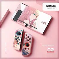 NS款 国家队02(粉色) 单壳无赠品(不是游戏机) Switch 分体式磨砂动漫卡通图案保护软壳彩色热门动画Tpu保护